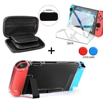 China 4 in 1 Accessories Set 4 in 1 Set Game Accessory for Nintendo Switch Accessories Case for Nintendo Switch Accessories Kit Bundle for sale