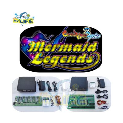 China Aracde Machine Mermaid Legends Game Board Fish Games Coin Operated Gambling Game Machine for sale