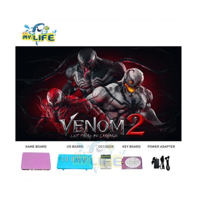 China Coin Operated Aracde Machine VENOM 2 FISH GAME SKILL HUNTER FISH GAME PANEL FISH GAME JOYSTICK AND BUTTON for sale