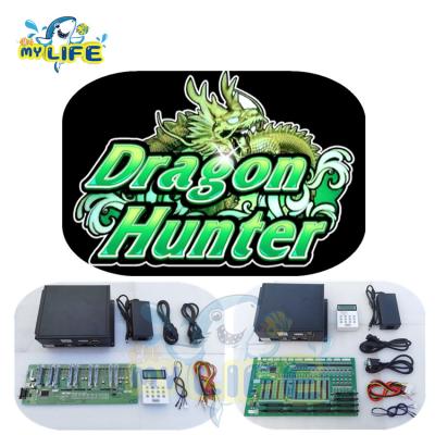 China Aracde IO Machine Dragon Hunter Fish Game Board Green Dragon Hunter Fish Table Game Coin Operated Board On Sale for sale