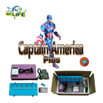 China Good Quality Aracde Coin Operated Game USA Fish Game Captain America Plus Fish Games Shooting Kits For 8/10 Player Fish Table Machine for sale