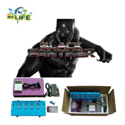 China Aracde Coin Operated Gambling Games 10 Player Slot Fish Machine Board Game BLACK PANTHER Fish Game Kits For Sale for sale