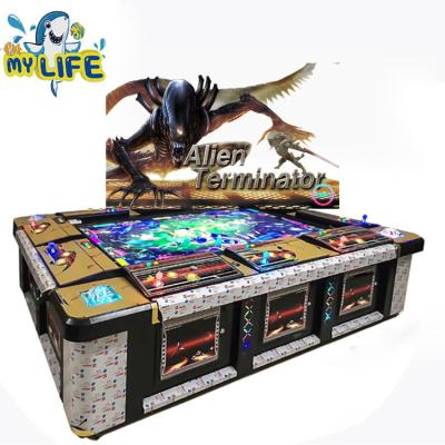 China Aracde Coin Operated 2021 Machine Tools For Fish Games Generator 10 Player Arcade Fish Game Alien Terminator Coin Operated Game Machine for sale