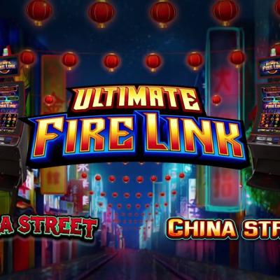 China Coin Operated Aracde Machine USA SG Game Scientific Ultimate Fire Link Qualified Slot Game Machine for sale