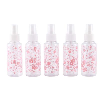 China Sample Bottle Mini Pocket Perfume Pet Bottle Empty Mist Spray Bottle Small Plastic Fine Spray Bottle for sale