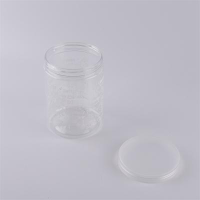 China Wholesale Transparent Plastic Sample Bottle Storage Containers For Candy Packing Storage Tank for sale