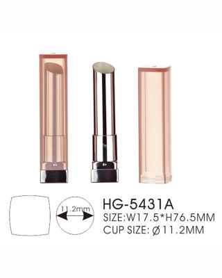 China Van de de Buis Verpakkende Lippenstift van de schoonheidsmiddelen de Vierkante Lippenstift Container pp Te koop