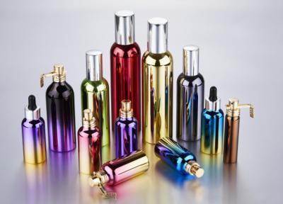 China UV Coating Aluminum Bottle And Jar Perfume Atomizer Personal Skin Care Packs for sale