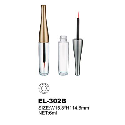 China Screw Cap Unfilled Eyeliner Tube Empty Eyeliner Bottle Leakproof Customized Color for sale