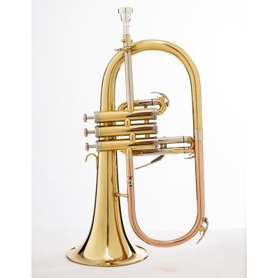 China Suitable For Beginners Brass Instruments Very Good Flugel Horn For Beginners Cheap Price for sale