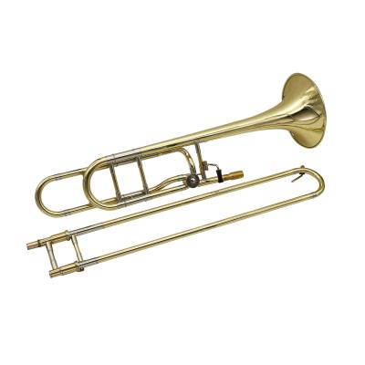 China China wholesale popular tenor brass musical instrument treble small flute trombone for sale