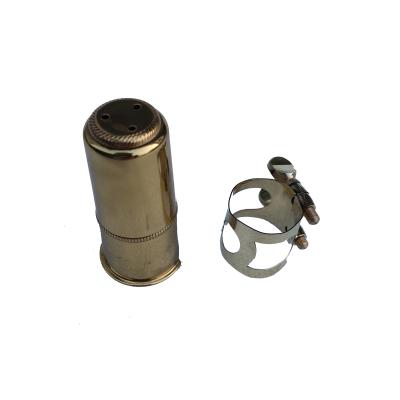 China Brass ligature and cap for soprano saxophone for sale