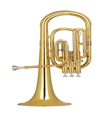 China New Arrival Instrument Alto Horn - Brass - Gold Lacquer Finish LKAT-721 for sale