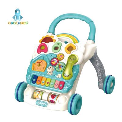 China With Phone Musical Safe Plastic Active Learning Walker Baby Activity Walker 2021 for sale