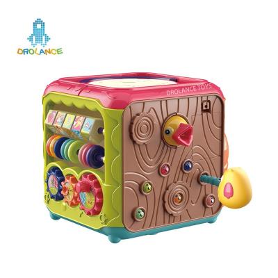 China New Hotter Music Other Baby Play Learning Toys Hexahedron Baby Activity Cube Babies Educational Toys and Games for sale