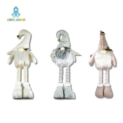 China Stretch Faceless Christmas Doll Factory Newest Design Handmade Christmas Faceless Stretch Biggest Doll For Christmas Decoration Hanging for sale