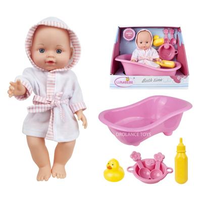 China Toy New Arrival Educational 12 INCH Bath Doll Accessories Set Silicone Baby - Doll Vinyl Doll Model for sale