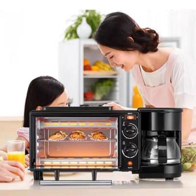 Cina Forno a convezione Forno elettrico Macchina da caffè Padella per frigoriferi Famiglia multifunzione 3 in 1 in vendita