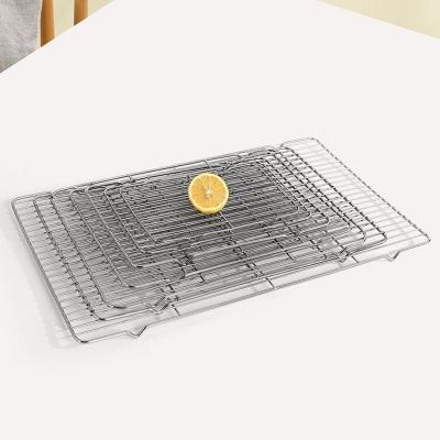 China Customized Request Food Grade Stainless Steel Wire Mesh Oven Rack in Customizable Size for sale