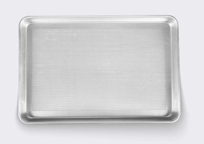 China Customized Request Carbon Steel Punched Rim Baking Pan Plate Tray for sale