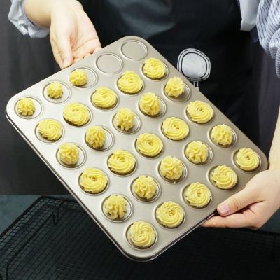 China Customizable Macaron French Round Biscuit Pan Carbon Steel Material For Bakery Shop for sale