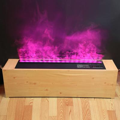 China Insert Electric Wall Fireplace With Realistic Heating Simulation And Remote Control for sale