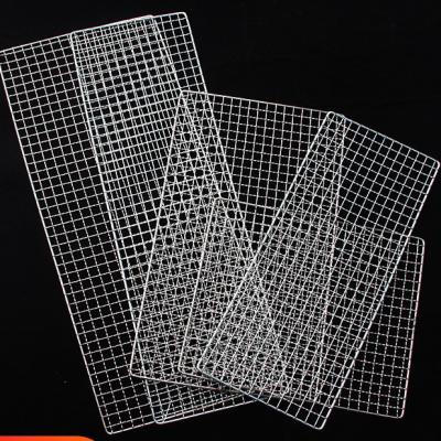 China Galvanized Surface Treatment Woven Technique Customized Size Square Barbecue Net Mesh for sale