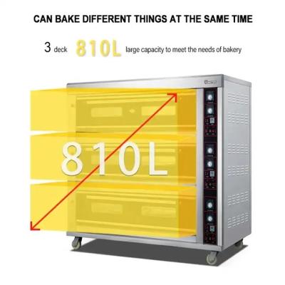 China Computerized Gas Oven With Bake Element And Precise Temperature Control GAS-123 for sale