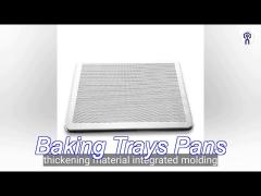 perforated carbon steel bakeware for customization and professional baking excellence