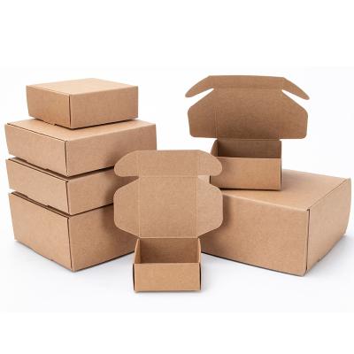 China Gift & Craft Kraft Paper Packing Cardboard Festival Party Gift Box Soap Cardboard Supports Customized Size And Logo Printing for sale