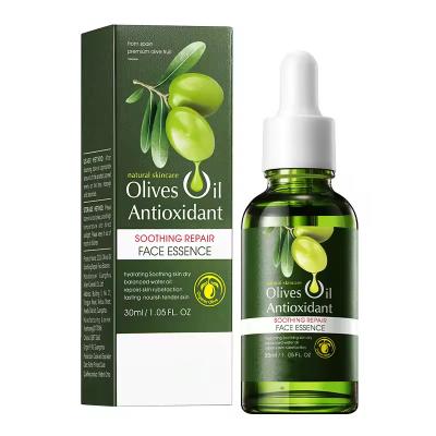 China Olive Soothing Face Serum Liquid Anti Aging Wrinkle Repair Serum Pore Shrinking for sale