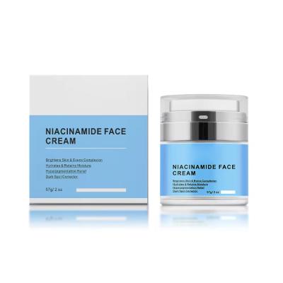 China Nicotinamide Organic Face Cream Arbutin Night Bleaching Skin Lightening Cream For Dark Skin for sale