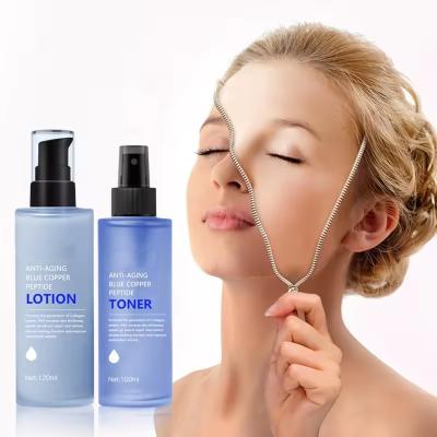 China Moisturizing Repair Face Toner Anti Aging Blue Copper Peptide Toner for sale