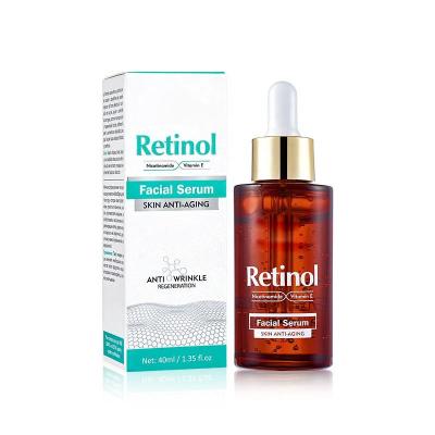 China Skin Care Wrinkle Repair Serum For Dry Skin Rough Vitamin E Firming Essence Retinol Serum for sale