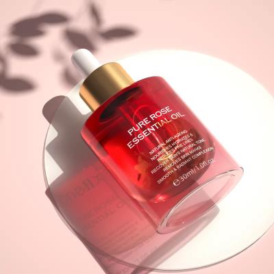 China OEM Anti Oxygen Brightening Nourishing Rose Face Essence Oil for sale