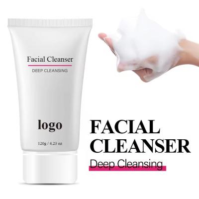 China OEM ODM Refreshing And Oil Controlling Deep Cleansing Cream Facial Cleanser for sale