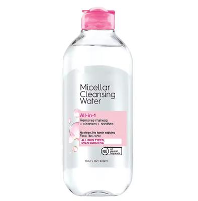 China Natural Water Based Makeup Remover Micellar Water All In One For Oily Skin for sale