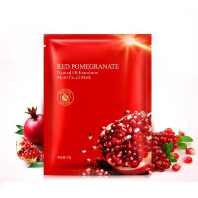 China Pomegranate Firming Face Mask Forehead Wrinkle Mask Removal Skin Care Facial Mask for sale