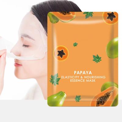 Chine Masque facial à base de papaye hydratant et nutritif Masque facial au curcuma Soins du visage à vendre