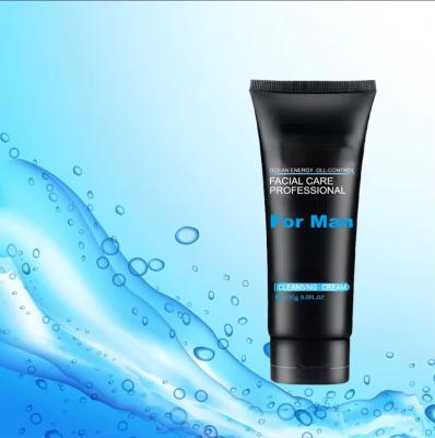 China Black Tea Men'S Facial Cleanser Ice Cool Oil Control Face Wash Cleansing Milk Cleanses for sale