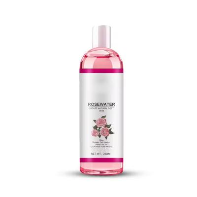 China Natural Organic Face Toner Hyaluronic  Hydrating Essential Water Rosewater for sale