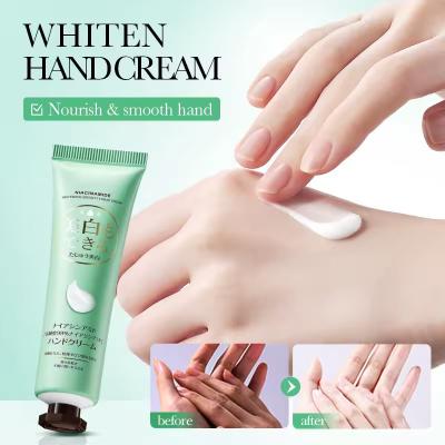 China Extracto natural de plantas para el cuidado de las manos y los pies Blanqueador suavizante Niacinamida Crema para manos en venta