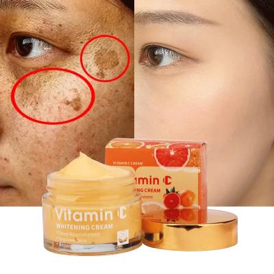 China Face Cream Whitening Moisturizer Anti Aging Acne Vitamin C Black Spot Remover Cream for sale