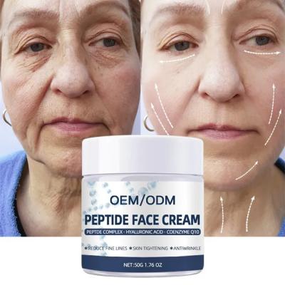 China OEM Hexapeptide Anti-wrinkle Cream Beauty Collagen Peptide Whitening Cream Skin Spot Whitening Skin Hexapeptide Face Cream for sale