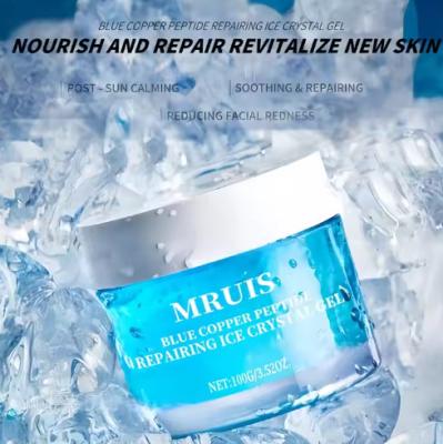 China Ação rápida Blue Copper Peptide Face Cream Ice Crystal Anti-Aging Collagen Firming Tender Skin Repair & Anti-Wrinkle Lotion OEM à venda