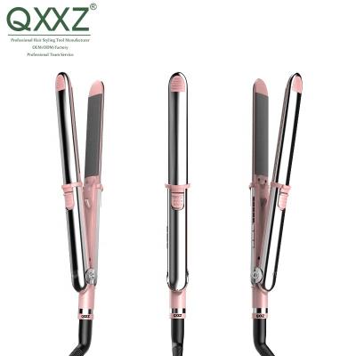 China Security Factory Customized Private Logo Hair Straightener LED Display Titanium Flat Iron Multiple Colors Available for sale