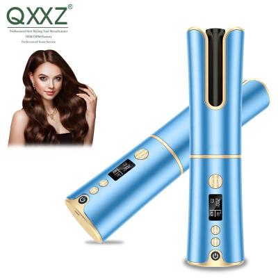 China Safety Radio Automatic Hair Curling Private Logo Portable Hair Curler for sale