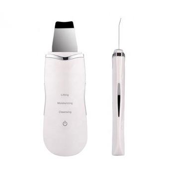 China 2020 Portable DEEP CLEANING Facial Remover Remove Blackhead Skin Deep Cleaning Ultrasonic Facial Scrubber for sale