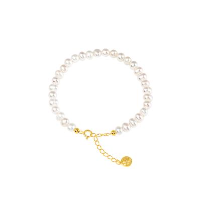 China Trendy Chow Tai Fook Freshwater Pearl Bracelet For Woman for sale