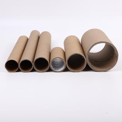 China High Strength Biodegradable White And Black Materials Recycled Kraft Paper Mail Tube Paper Packaging In Manufacturer Professional Production for sale